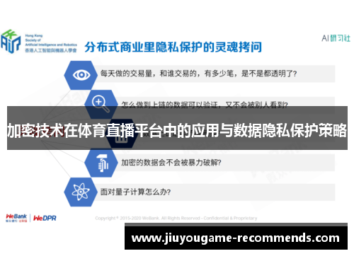 加密技术在体育直播平台中的应用与数据隐私保护策略